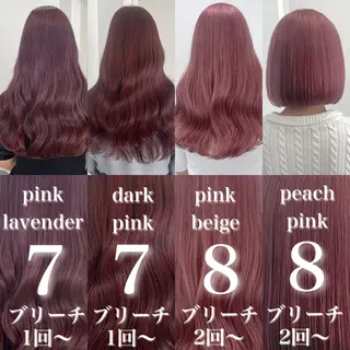 セミロング 盛れる暖色🎀ガーリ ーヘア🎀きっかのヘアスタイル