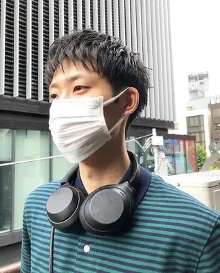 ヘアアレンジ メンズ ainico+所属・メンズ特化✂️栗原 侑也のヘアスタイル