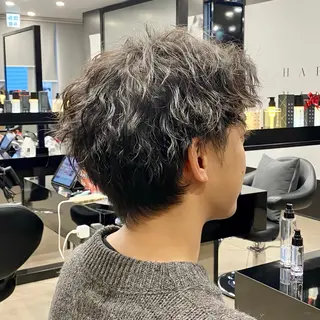 メンズ HARUKI MINATO japan Osaka所属・増田 英のヘアスタイル
