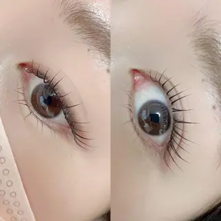 マツエク・マツパ 【那覇/束感まつ毛】 ｷｬﾒﾙのマツエク・マツパデザイン