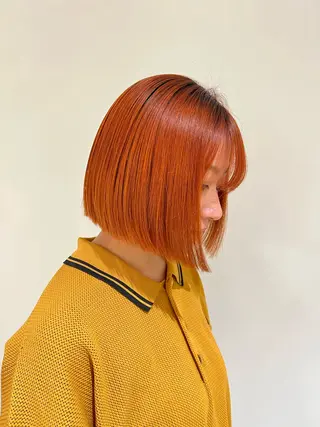 カラー 久永 菫のヘアスタイル