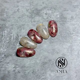 ミディアム AMIA BEAUTY SALON所属・🌟AMIA BEAUTY🌟のネイルデザイン