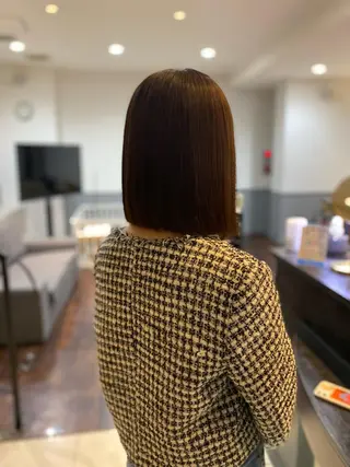 ミディアム レイヤー支持no.1 ☆笠原翔一のヘアスタイル