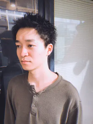 ヘアアレンジ メンズ ainico+所属・メンズ特化✂️栗原 侑也のヘアスタイル