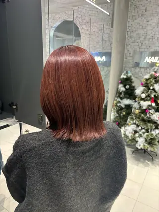 カラー 🧸ミルクティー／ 顔周りレイヤー/ミクのヘアスタイル