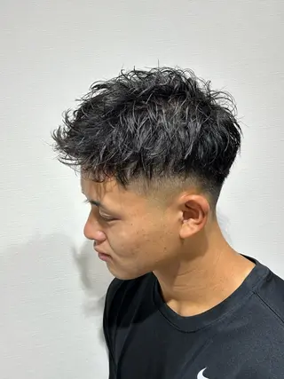 ショート メンズ メンズ専門美容師／ メンズパーマ／森口のヘアスタイル