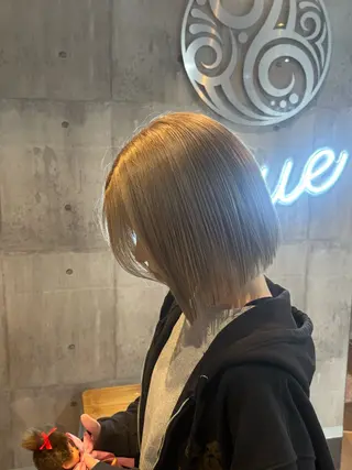 ショート ボブ/"質感再生"艶 カラー🫧sHOMaのヘアスタイル