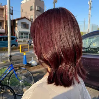 カラー 相澤 樹理亜のヘアスタイル