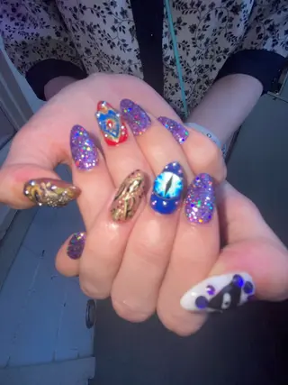 ネイル .unff所属・hana (..)個 性派/メンズネイル◎のネイルデザイン