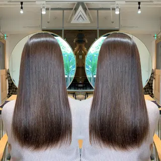ミディアム ✨髪質改善　美髪✨ 縮毛　井上 大誠のヘアスタイル