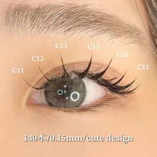 マツエク・マツパ Blanca by MOI所属・ミズモト 🌱のマツエク・マツパデザイン