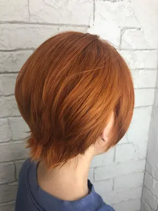 ショート カラー 江幡 渉のヘアスタイル