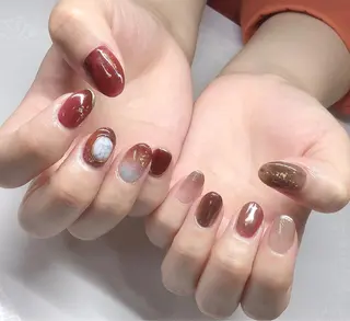 ロング キッズ ネイル マツエク・マツパ 福田 加奈のネイルデザイン