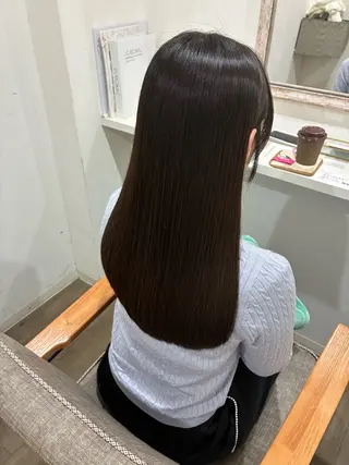 ロング 髪質改善jewelbox 〜私のトリートメント〜 東梅田店所属・髪質改善/ボブ/梅田 runa_ニュアンスのヘアスタイル