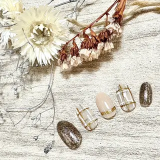 ネイル ⭐︎休業中の練習⭐︎ JNA認定講師髙橋のネイルデザイン