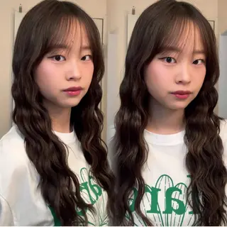 ロング ヘアアレンジ 阪本 光優/ 韓国ヘア🐈⬛🩶のヘアスタイル