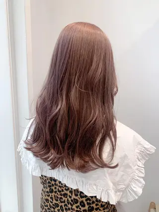 セミロング カラー ヘアアレンジ yuka .のヘアスタイル