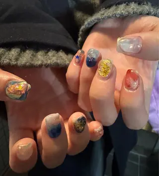 ネイル MITSUKI🪡 海外/個性派/ロングのネイルデザイン