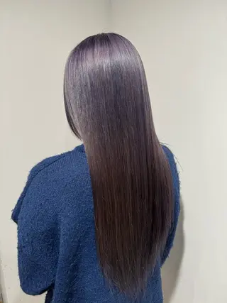 ロング カラー 韓国レイヤー/パーマ /艶カラー/Rinのヘアスタイル