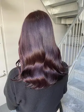 ロング カラー 🤍透明感ブラウン himi🤍のヘアスタイル