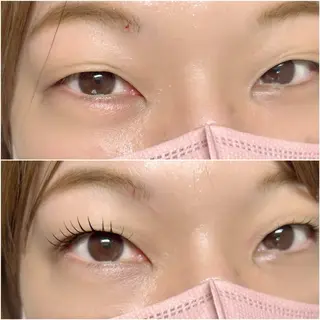 マツエク・マツパ aime 木下　真木のマツエク・マツパデザイン