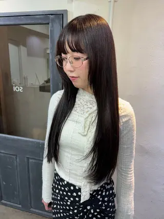 ロング 高松大輝/ハイトーン /カラーモデルのヘアスタイル