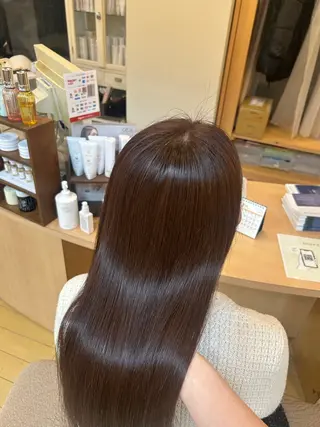 ロング カラー カラーモデル募集中 🤍中島朱音🤍のヘアスタイル