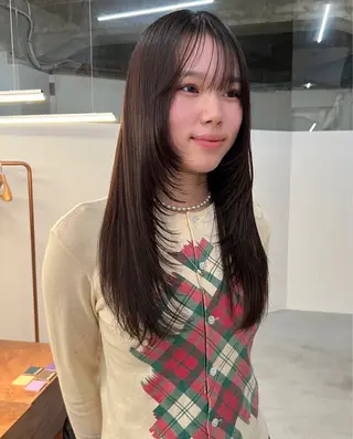 ロング the hinc所属・miyu /大阪 /レイヤーカットのヘアスタイル