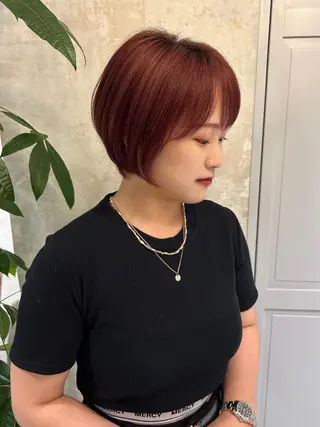 ショート 小野 明日香のヘアスタイル