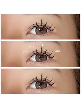 マツエク・マツパ Mellis EYE BEAUTY 北花田店所属・横田 帆咲のマツエク・マツパデザイン