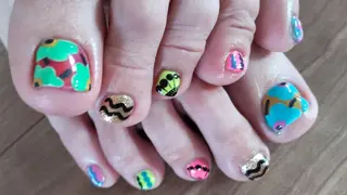 ネイル infinity skyのネイルデザイン