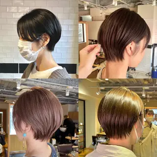 ショート ボブ／髪質改善／ 銀座／CHIEのヘアスタイル