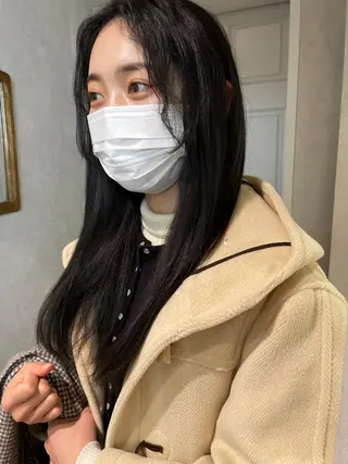 ロング カラー ナチュラル透明感🌱 小山美樹子のヘアスタイル