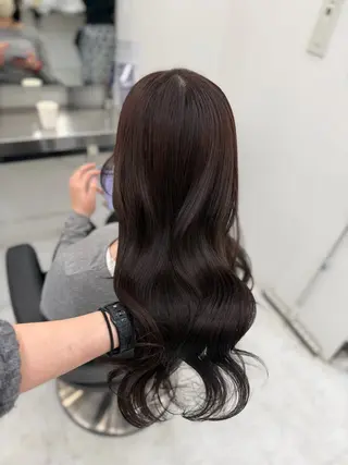 カラー 透ける透明感カラー 🎀anju/渋谷のヘアスタイル