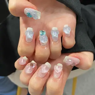 ネイル I P'ink nail salon所属・I pinknail 韓国風·持ち込み専門のネイルデザイン