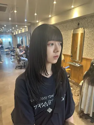 ロング ブリーチ・レイヤ ー特化🔥 ちかまるのヘアスタイル