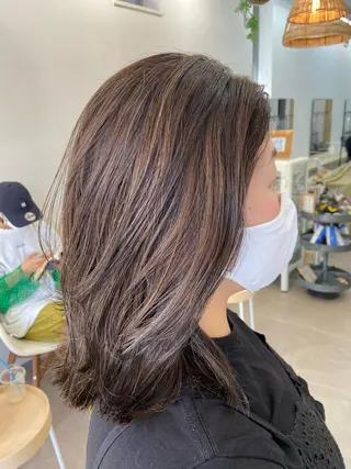 ミディアム SUNC🍀大熊 花奈絵🍀のヘアスタイル