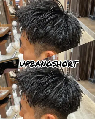 メンズ 仙台/メンズ/ フェザー/リョウのヘアスタイル