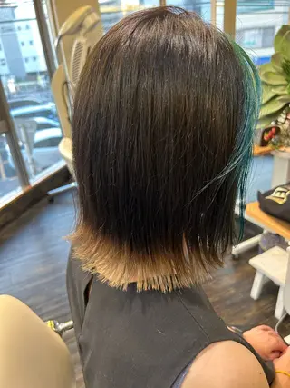 ミディアム カラー DiMPlE  ディンプル所属・🌸スタイリスト 山浦美恵のヘアスタイル