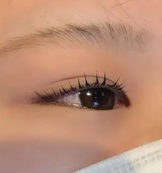 マツエク・マツパ 艶髪カラー💙ྀི/ アイ兼任👀/ミナルのマツエク・マツパデザイン