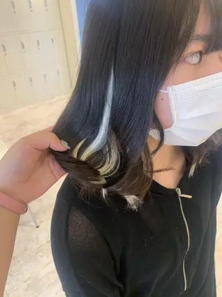 ミディアム エクステ♡ヘアメ 内村麻衣のヘアスタイル
