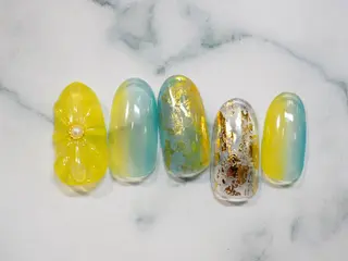 ネイル トップネイリスト Ribbon立川店のネイルデザイン