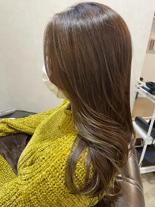 ロング カラー 透明感カラー💎 AYAのヘアスタイル