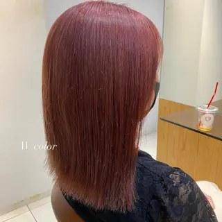 ミディアム カラー CHELSEA所属・安富 舞のヘアスタイル