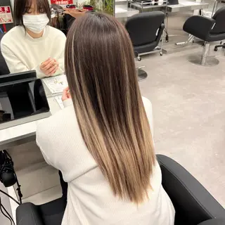 ロング カラー 艶髪／シールエクステ 🌻ノゾミ🌻のヘアスタイル