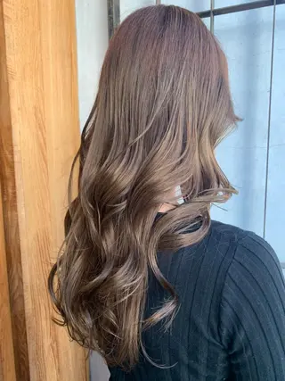 ロング 艶髪color💎髪 質改善ストレート大吉のヘアスタイル