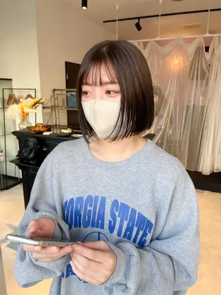 ミディアム Bonheur所属・Bonheur銀座 /runaのヘアスタイル