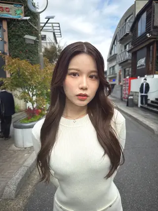 セミロング カラー 💎透明感カラー特化 💎TAISEIのヘアスタイル