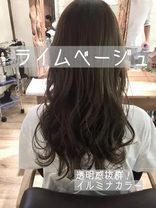 セミロング カラー SALOWIN(サロウィン)広島並木通り所属・田村和範/似合わせ カラー/髪質改善のヘアスタイル