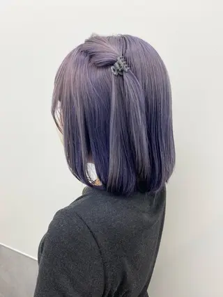 ミディアム カラー GO TODAY神戸三宮所属・あ きのヘアスタイル